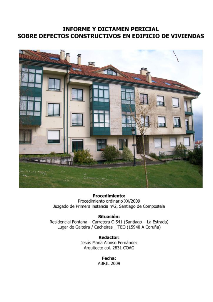 IP RESIDENCIAL FONTANA Jesús Mª Alonso Fernández Arquitecto