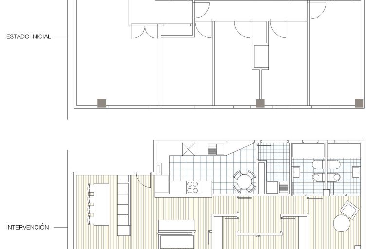 Reforma vivienda Rua Lisboa Jesús Mª Alonso Fernández Arquitecto